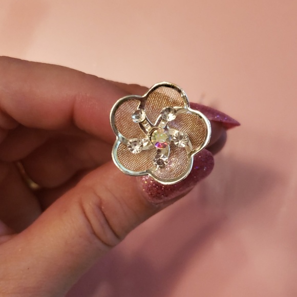 💋Bridal Swarovski CrystalMesh Hair Pins/Accessory - Picture 4 of 8